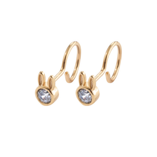 Anting Sprout Emas Kelinci