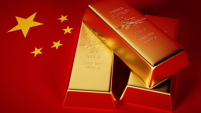 China jadi negara penghasil emas terbesar di dunia