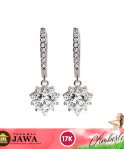 Alternative view of Anting Emas AMBERLEE Kadar 17K Toko Mas Jawa